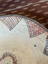 Load image into Gallery viewer, Handthrown Moroccan Bowl w/ handpainted design