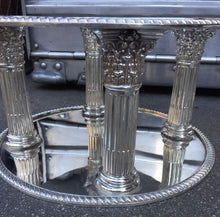 Load image into Gallery viewer, Pair of Antique Silver Plated Cake Stands