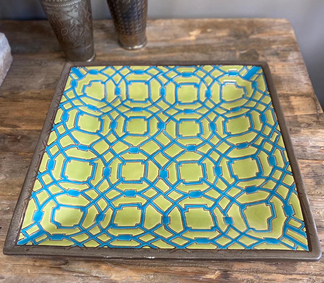 Fretwork Platter