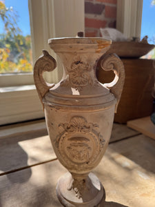 Vintage Cast Plaster Lamp Base