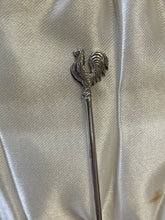 Load image into Gallery viewer, Silver Hallmarked Cockerel Cocktail Sticks