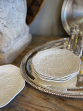 Load image into Gallery viewer, White Textured Italian Salad Plate