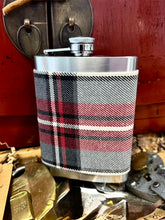 Load image into Gallery viewer, Plaid Covered Flask