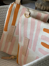 Load image into Gallery viewer, Erin Flett Pink Grid Zipper Bag