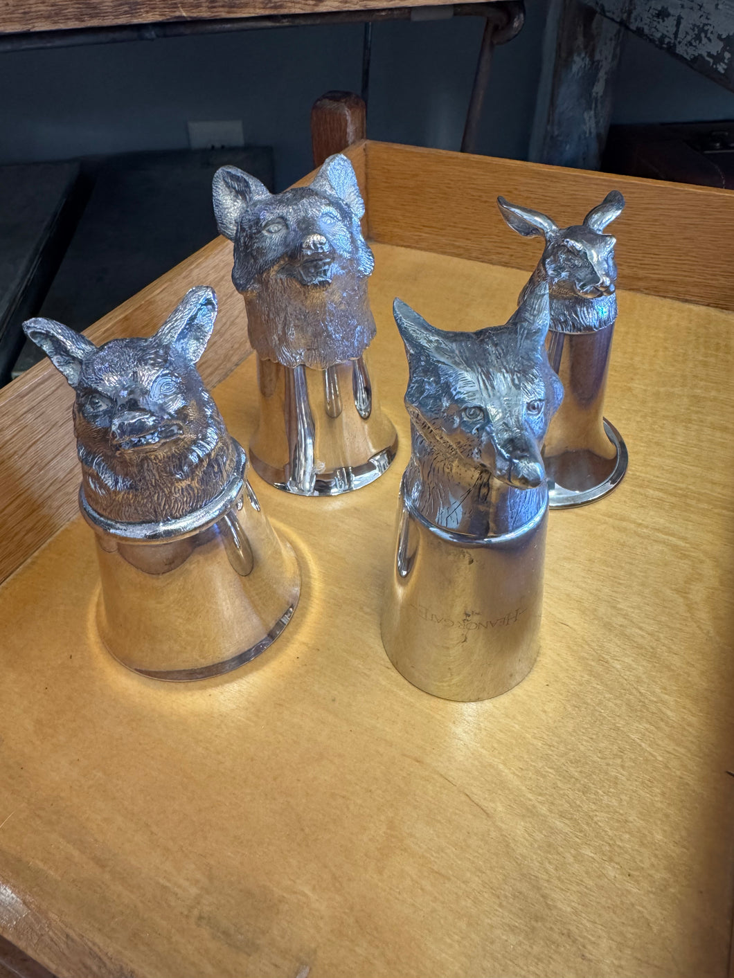 Silver Plated Stirrup Cup - Small