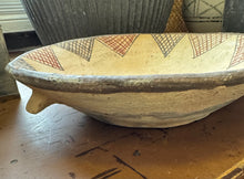 Load image into Gallery viewer, Handthrown Moroccan Bowl w/ handpainted design