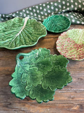 Load image into Gallery viewer, Italian Leaf Pattern Hors d&#39;oeuvre Plate