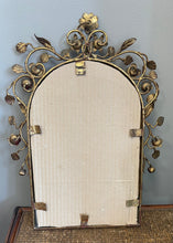 Load image into Gallery viewer, Vintage Brass &amp; Gold Mirror