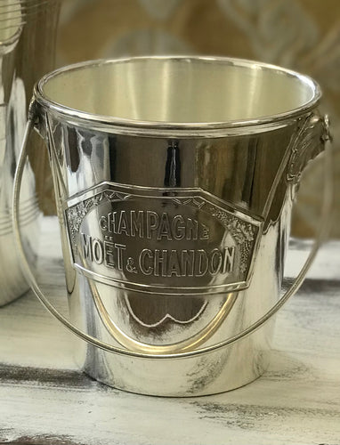 Small Silver Plated Moet & Chandon Champagne Bucket