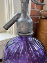 Load image into Gallery viewer, Vintage Spanish Glass Soda Siphon