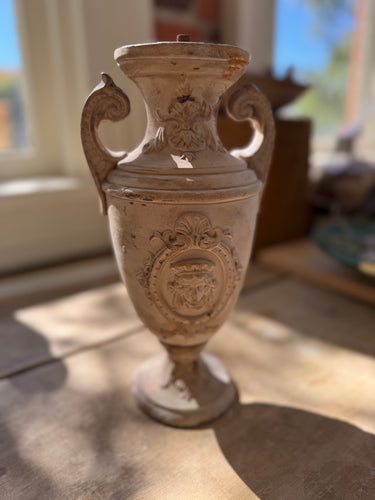 Vintage Cast Plaster Lamp Base