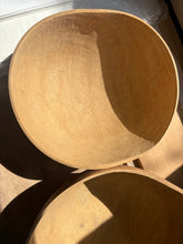 Load image into Gallery viewer, Calabash Nigerian Carved &amp; Etched Bowls ~ Set of 2