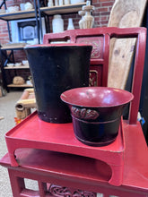 Load image into Gallery viewer, Japanese Red Lacquer - set of 3 accessories