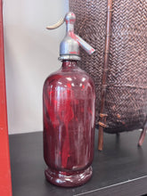 Load image into Gallery viewer, Vintage Glass Soda Siphon Bottle