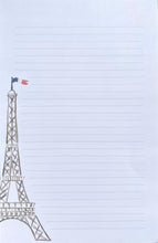 Load image into Gallery viewer, Eiffel Tower Notepad (Lined)