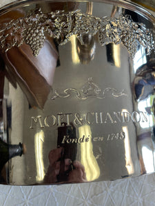 Silver Plated Moet & Chandon Champagne Cooler
