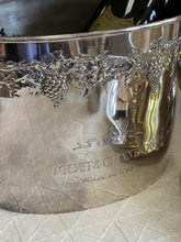 Load image into Gallery viewer, Silver Plated Moet &amp; Chandon Champagne Cooler
