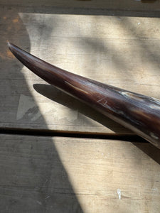 Faux Bull Horn