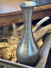 Load image into Gallery viewer, Hammered Metal Vase