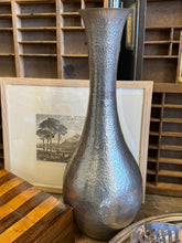 Load image into Gallery viewer, Hammered Metal Vase