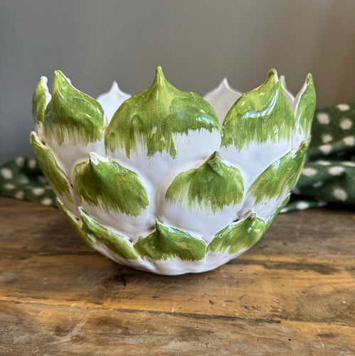 Vintage Artichoke Bowl