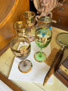 Bohemian Glass Cordials