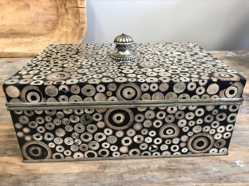 Maitland-Smith Wood Inlay Box