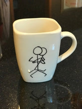 Load image into Gallery viewer, Set of Four Stick Figure Mugs