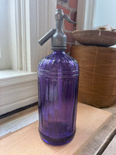 Load image into Gallery viewer, Vintage Spanish Glass Soda Siphon