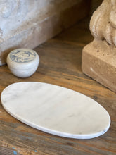 Load image into Gallery viewer, Oval Marble Soap Dish