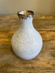 Lavender Speckled Vase