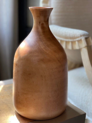 Faux Burl Wood Vessel