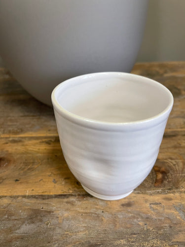 Hand Thrown Yunomi Porcelain Mug