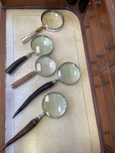 Load image into Gallery viewer, Vintage 1910 Mother of Pearl Magnifying Glass