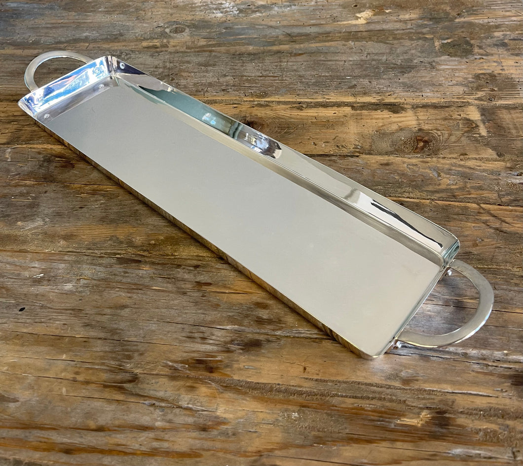 Harrods Silver Plated Rectangular Tray