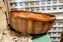Load image into Gallery viewer, Double Lined Bamboo Market Basket