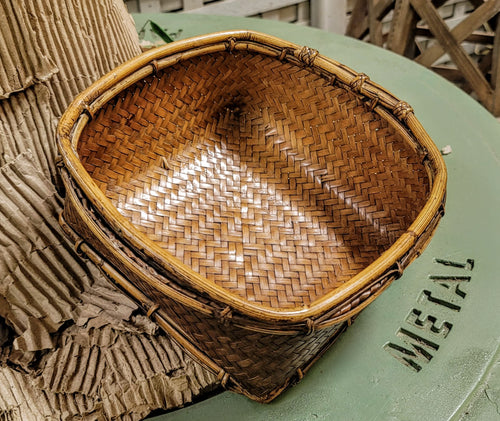 Woven Bamboo Basket