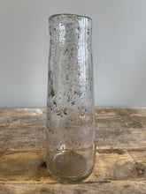 Load image into Gallery viewer, Clear Speckled Bubble Vase