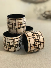 Load image into Gallery viewer, Modern African Style Napkin Rings