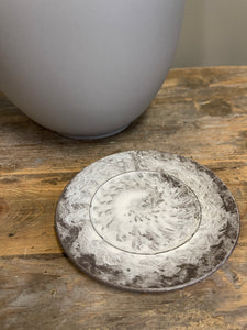Hand Thrown Japanese Style Swirl Plate