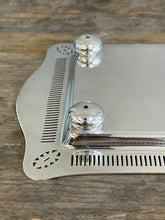 Load image into Gallery viewer, Pierced Silver Plated Tray