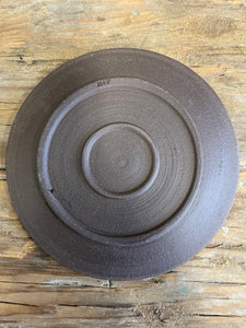Hand Thrown Japanese Style Swirl Plate