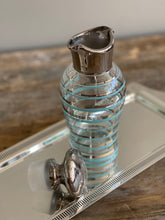 Load image into Gallery viewer, Double Painted Striped Glass Cocktail Shaker