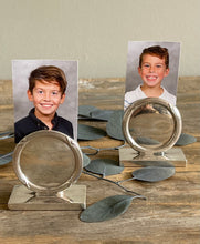 Load image into Gallery viewer, Set of 6 Silver Plated Place Card Holders