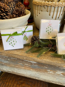 Berries & Mistletoe-Gift/Place Card Enclosures- 8 pak