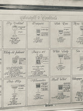 Load image into Gallery viewer, Rare Christofle&#39;s Silver Plated Cocktail Recipe Tray