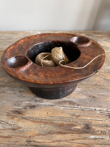 Rare Carved Tribal Bowl