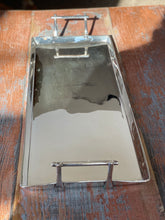 Load image into Gallery viewer, Silver Plated Tray with Handles