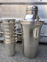 Load image into Gallery viewer, Silver Plated French Cocktail Shaker Set