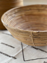 Load image into Gallery viewer, Coiled Bamboo Reed Basket